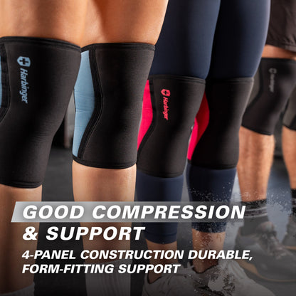 Harbinger Pro Knee Sleeves in gebruik