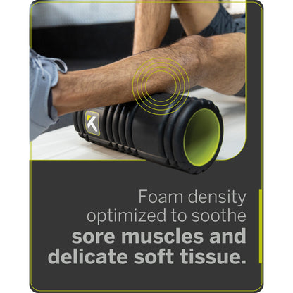 TriggerPoint GRID 1.0 foam roller in gebruik