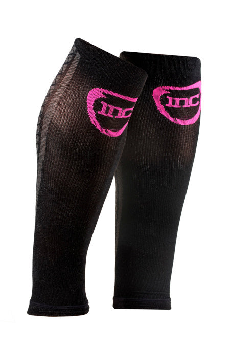 INC PRO Calf sleeves - Zwart / Roze
