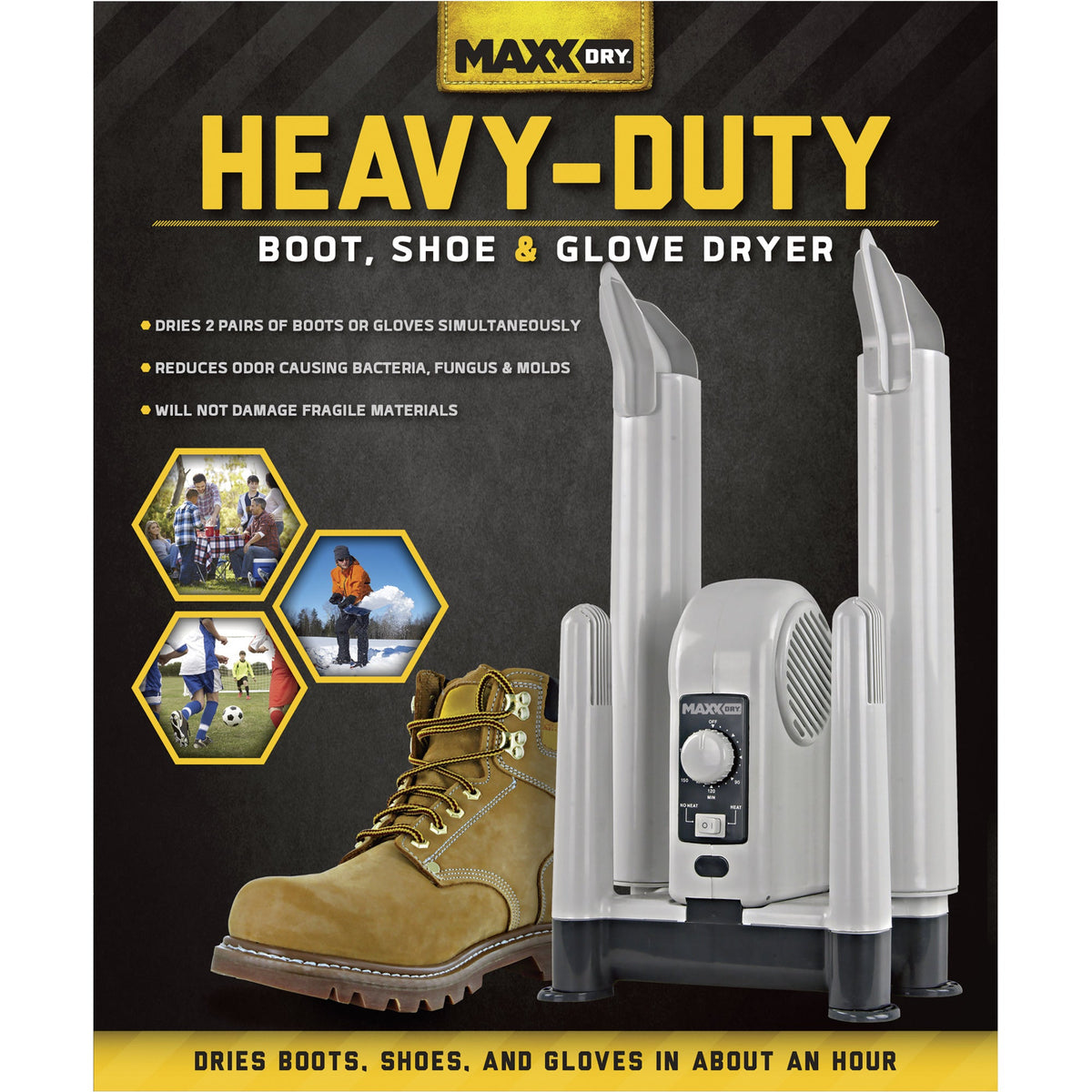 Maxxdry schoendroger & handschoendroger Heavy-Duty