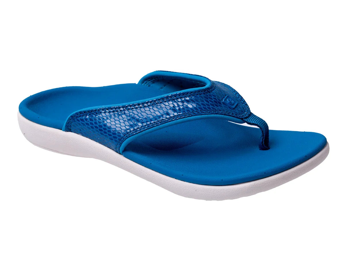 Spenco Slippers Yumi 2 dames - Gecko blauw