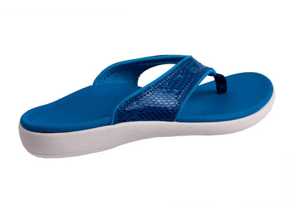 Spenco Slippers Yumi 2 dames - Gecko blauw