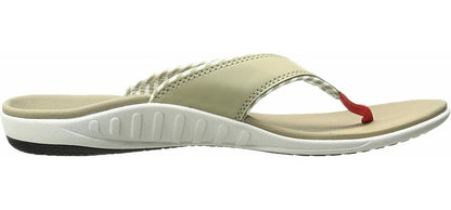 Spenco Slippers Yumi dames - Candy Stripe Tan