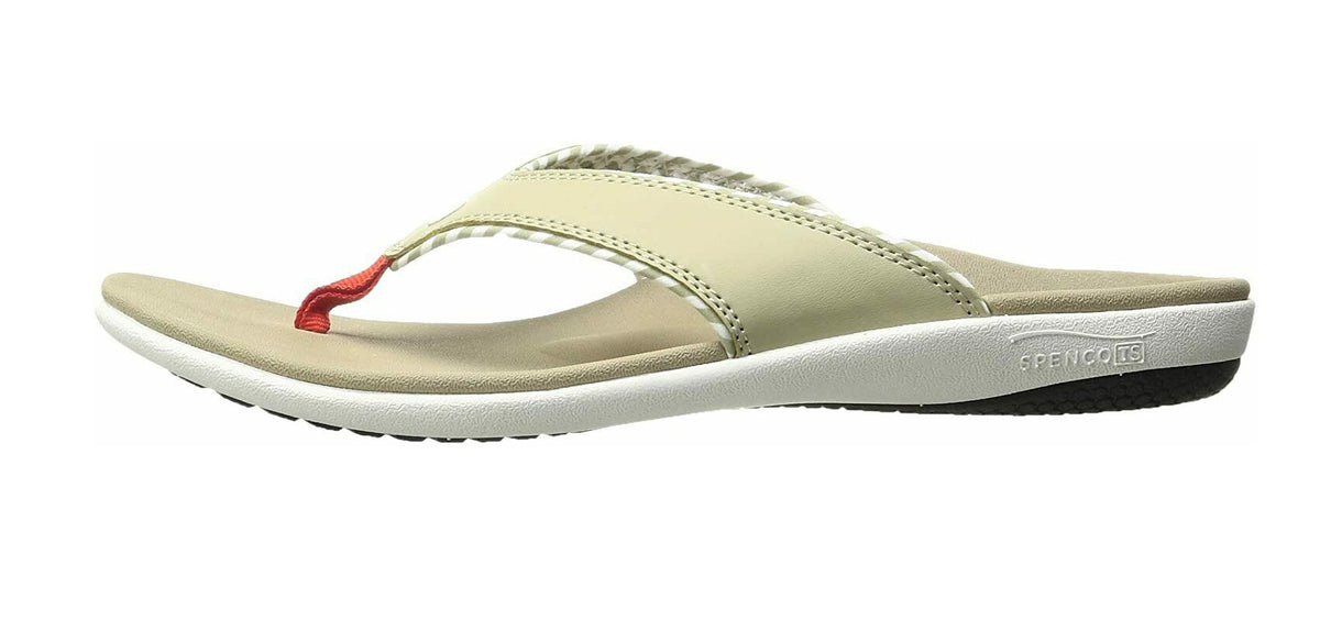 Spenco Slippers Yumi dames - Candy Stripe Tan